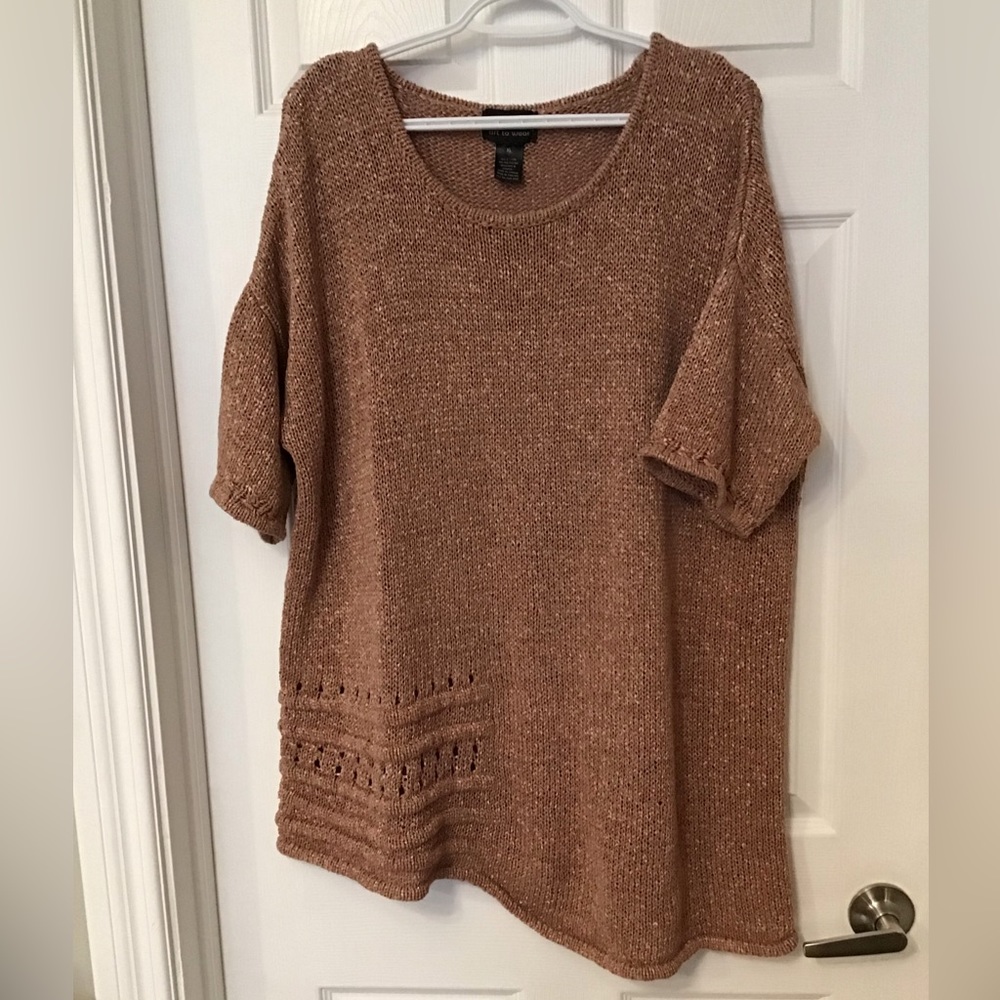 Womens Akira Short Sleeved Sweater